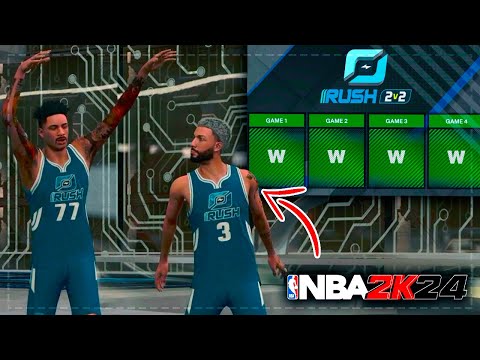 ტურნირი მოვიგეთ ??? 2V2 RUSH EVENT !!! - NBA 2K24 PS5 MY CAREER